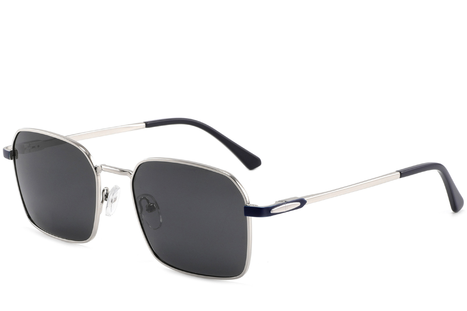 BS2012-2033_Silver_Rectangular_Metal_Sunglasses_corner