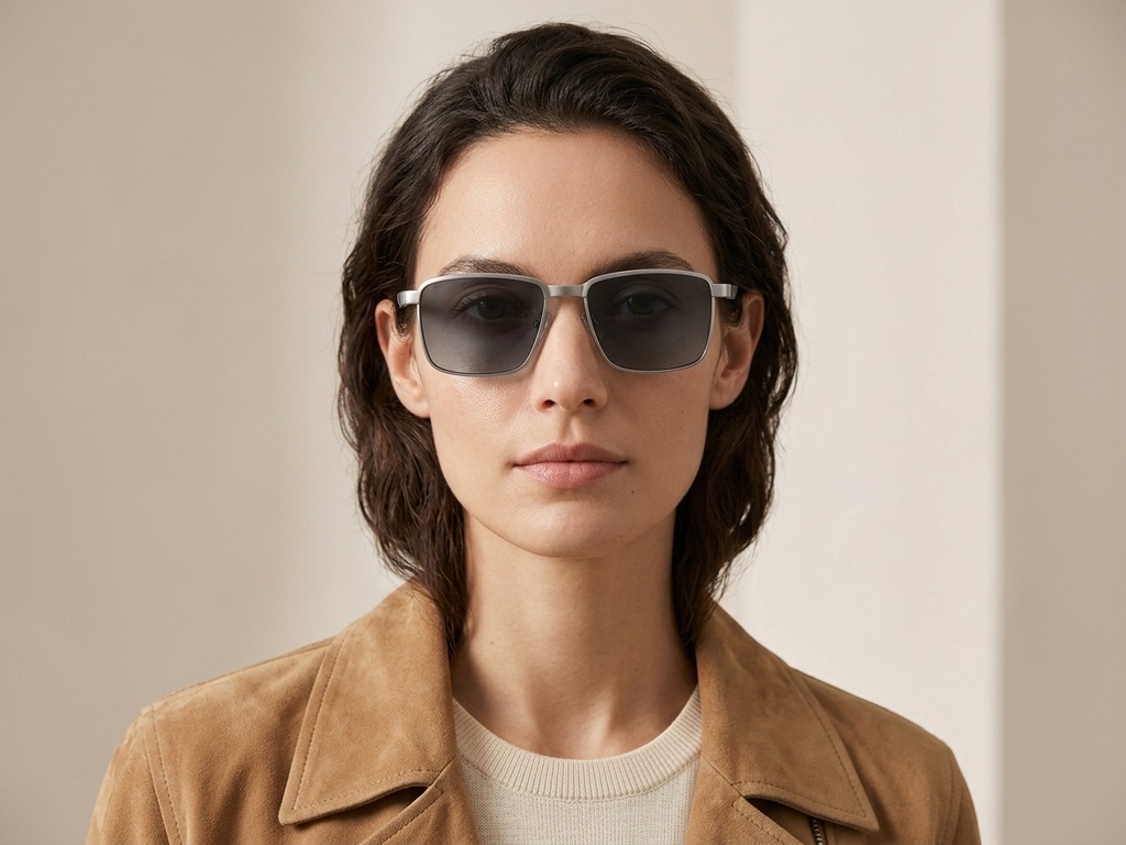 BS2012-2038_Silver_Rectangular_Metal_Sunglasses_corner-tryon_female