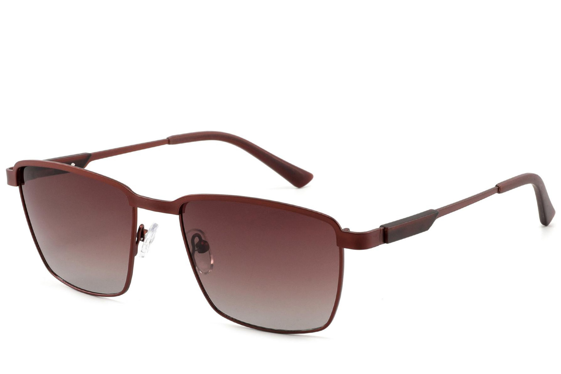 BS2012-2039_Brown_Rectangular_Metal_Sunglasses_corner