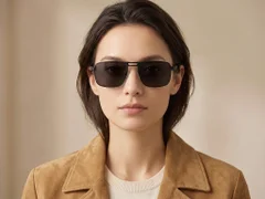 BS2012-2050_Black_Aviator_Metal_Sunglasses_corner-tryon_female