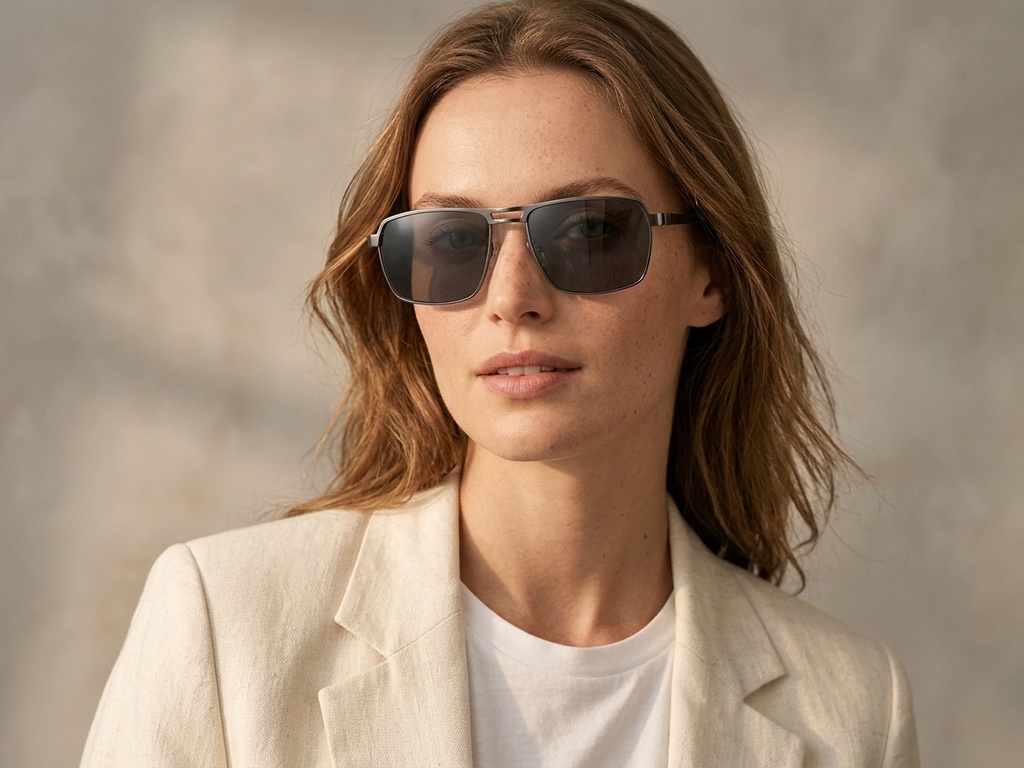 BS2012-2051_Grey_Aviator_Metal_Sunglasses-tryon_female