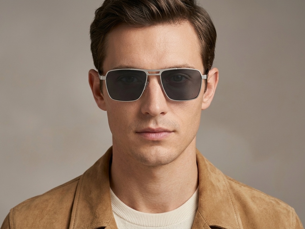 BS2012-2053_Silver_Aviator_Metal_Sunglasses-tryon_male