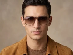 BS2012-2054_Brown_Aviator_Metal_Sunglasses_corner-tryon_male