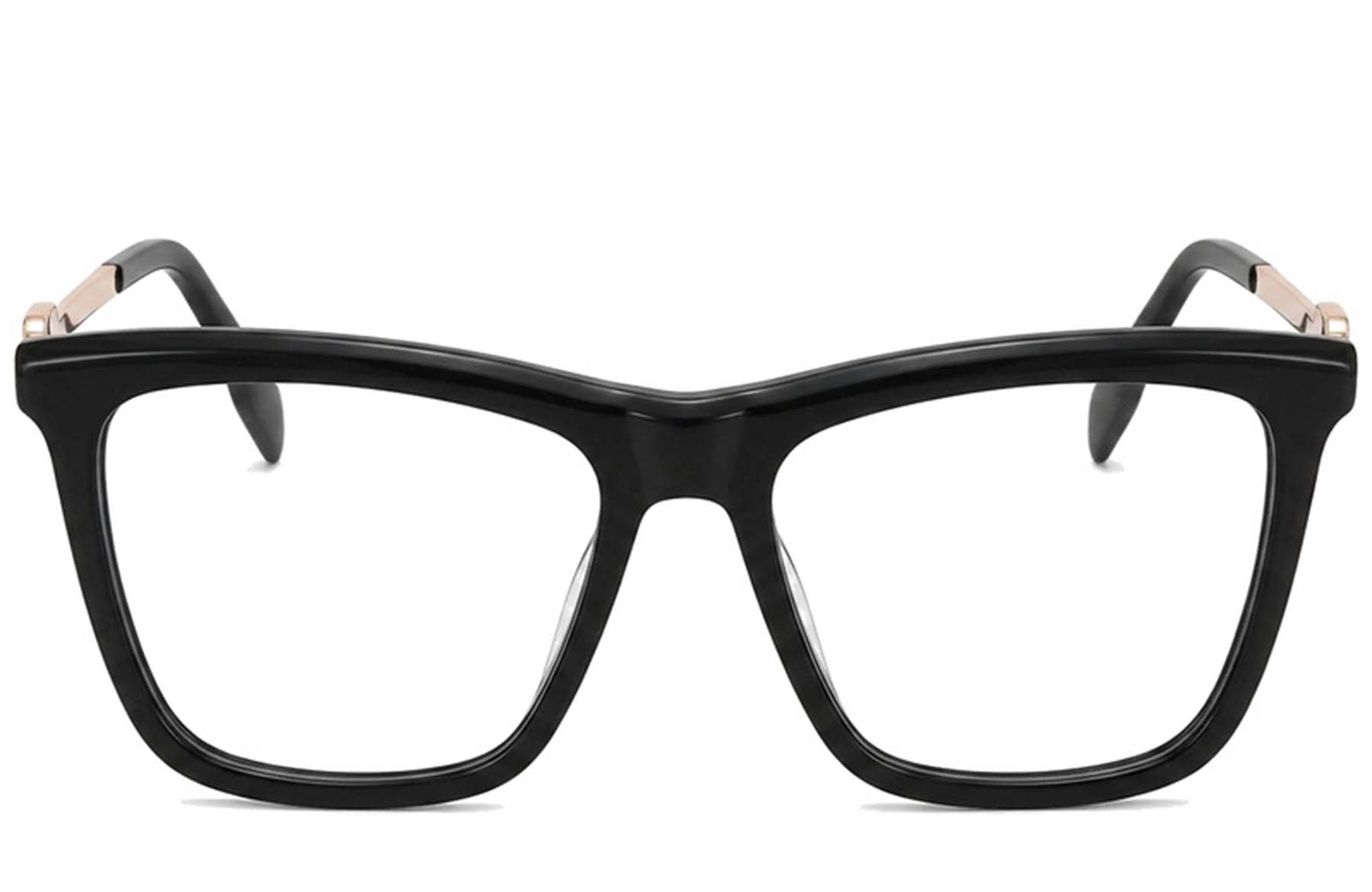 BS2012-2087_Black_Rectangular_Acetate_Glasses_corner-front