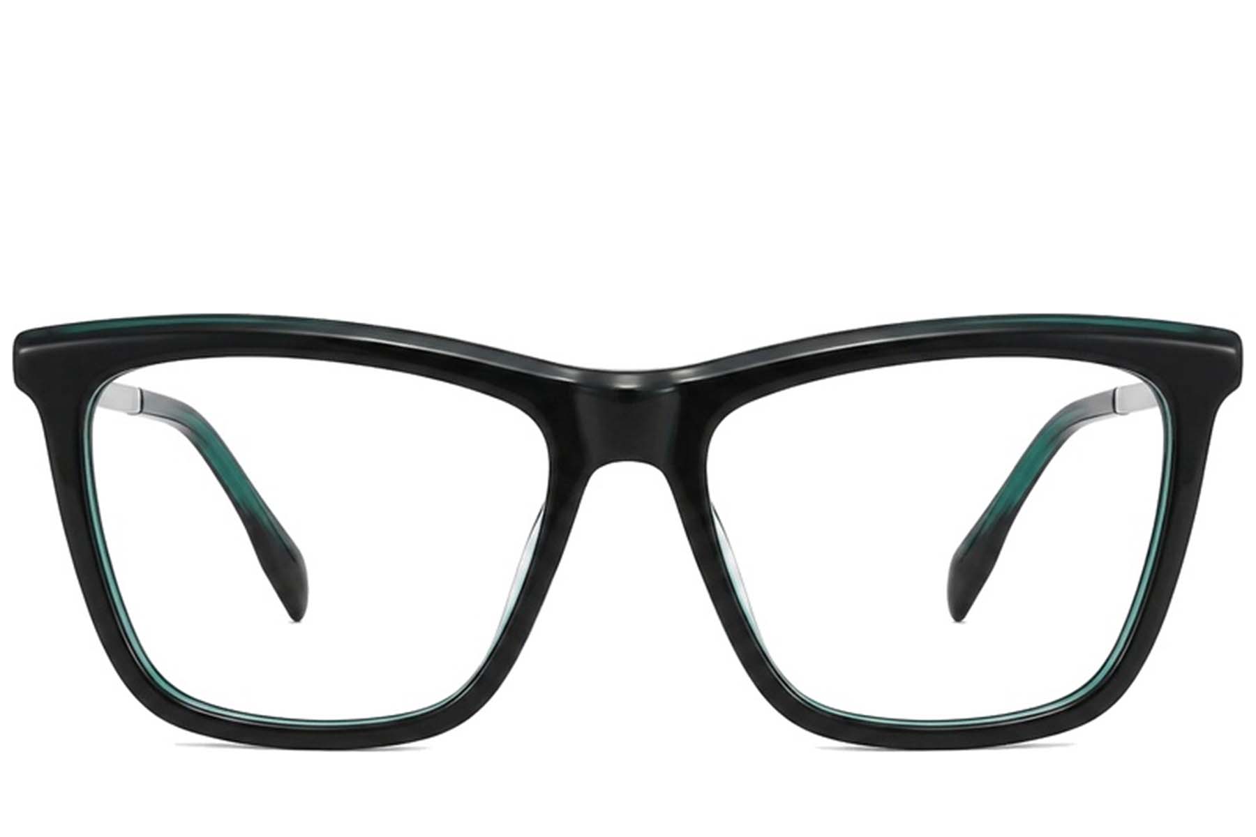 BS2012-2088_Green_Rectangular_Acetate_Glasses_corner-front