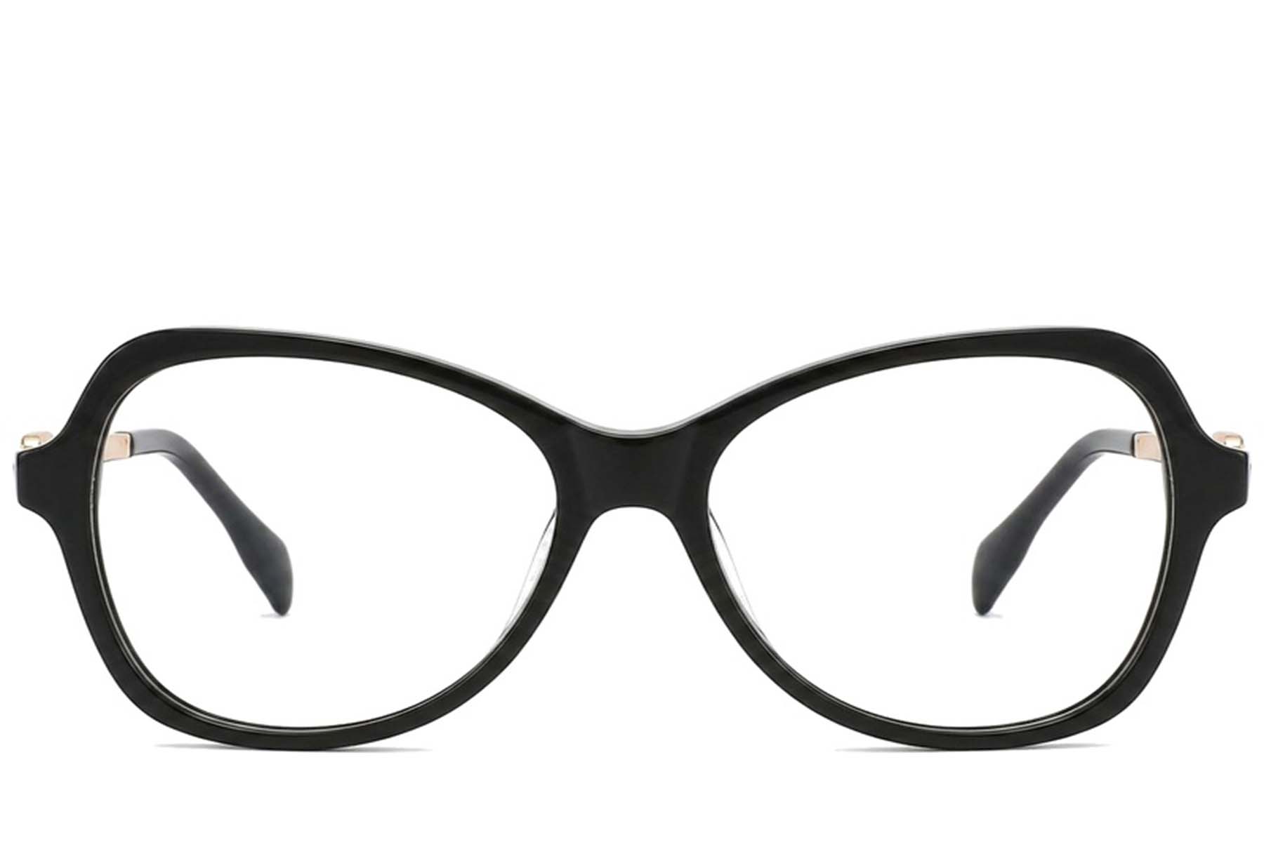 BS2012-2092_Black_Butterfly_Acetate_Glasses_corner-front