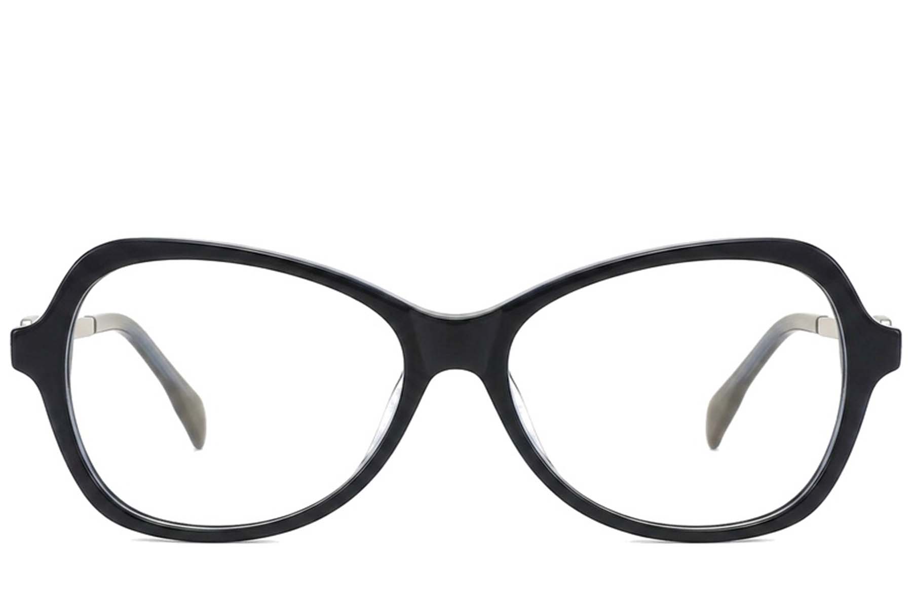 BS2012-2094_Black_Butterfly_Acetate_Glasses_corner-front