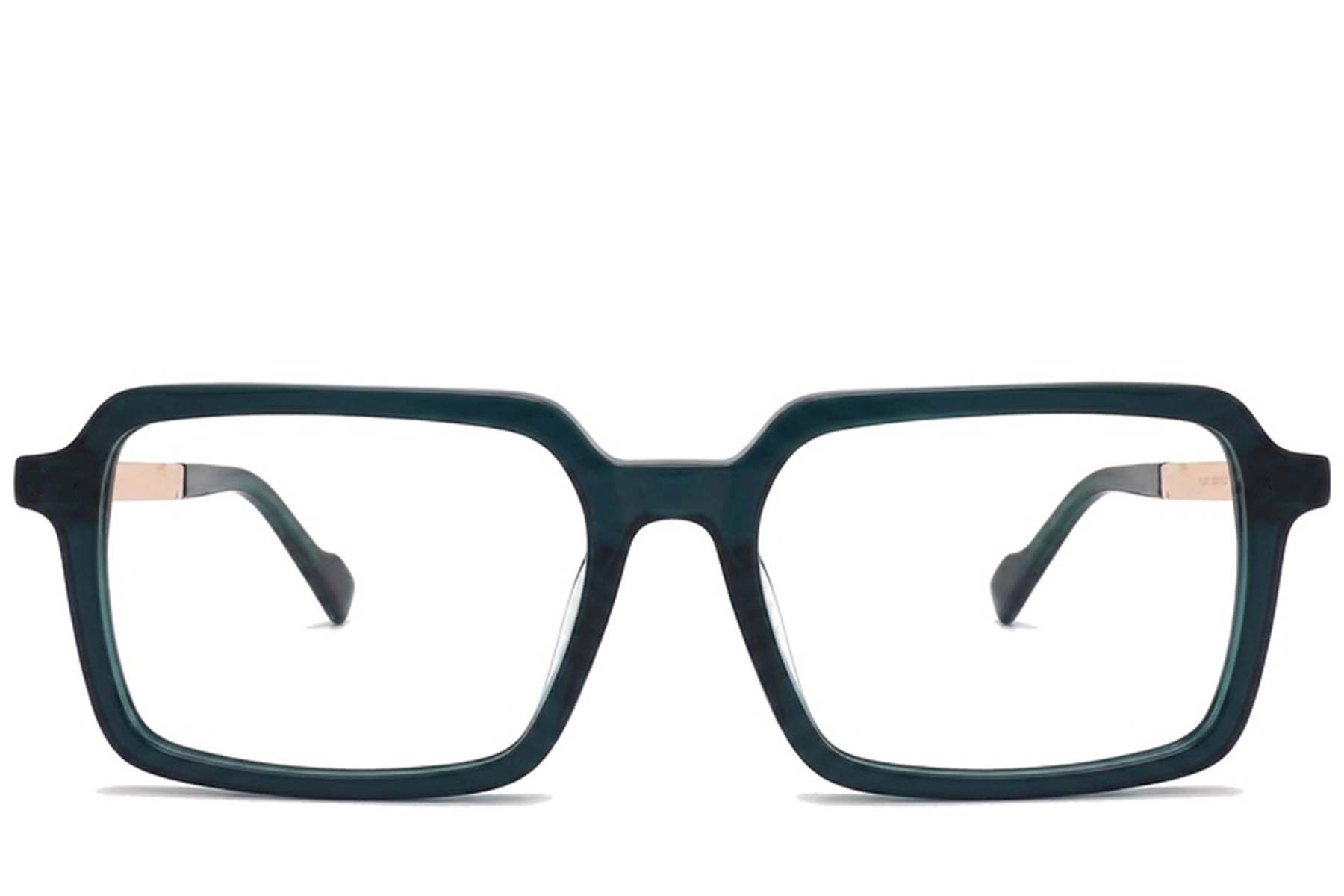 BS2012-2105_Green_Rectangular_Acetate_Glasses_corner-front