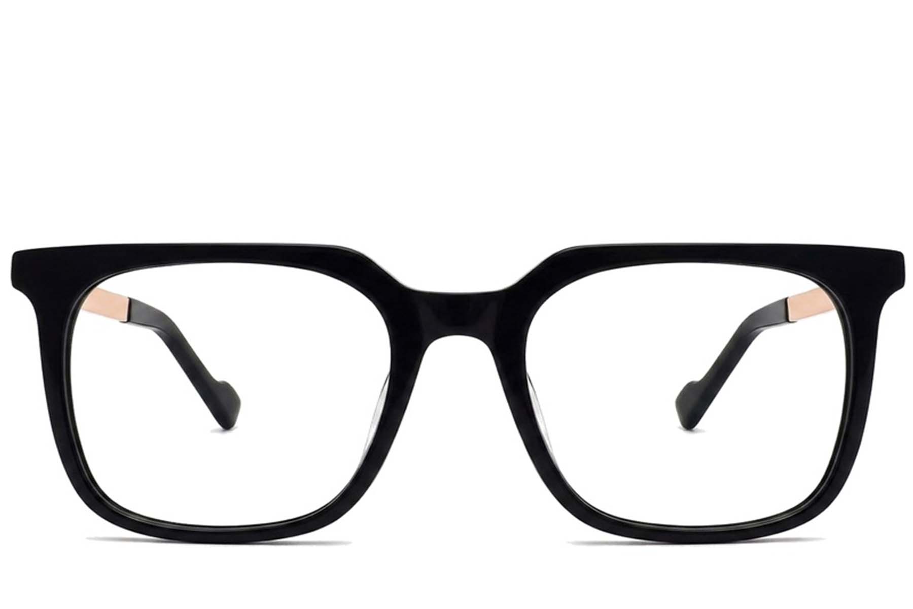 BS2012-2107_Black_Rectangular_Acetate_Glasses_corner-front