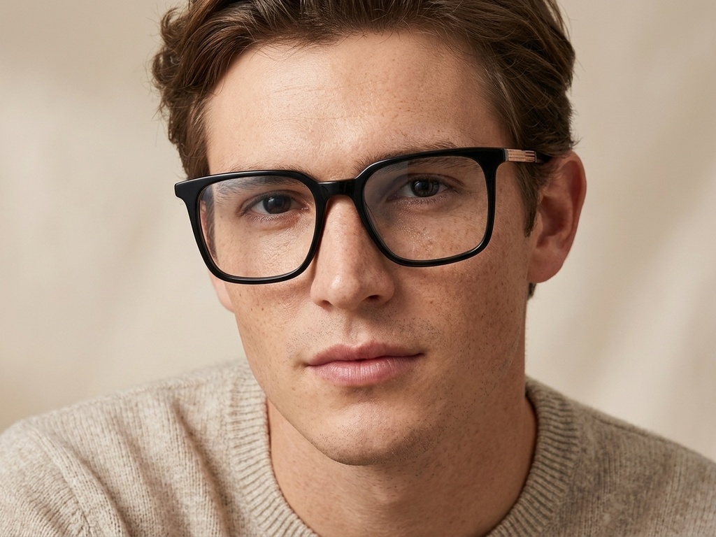 BS2012-2112_Black_Rectangular_Acetate_Glasses-tryon_male