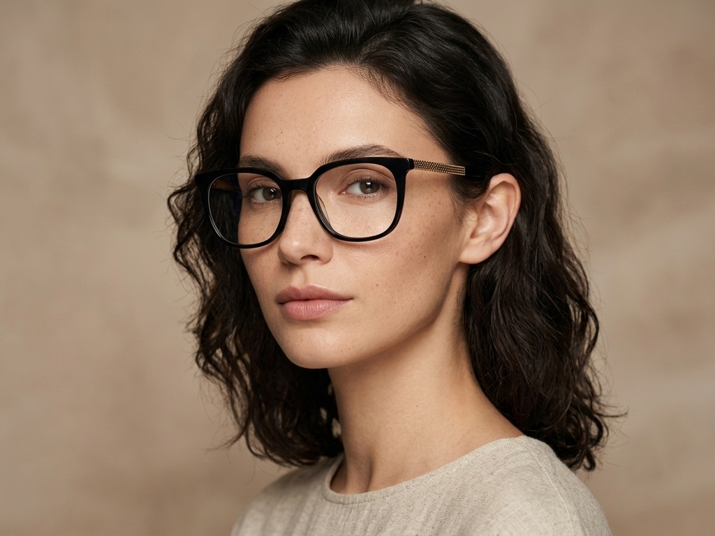 BS2012-2117_Black_Rectangular_Acetate_Glasses-tryon_female