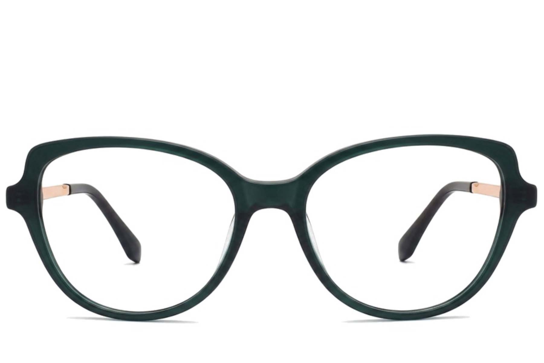 BS2012-2125_Green_Butterfly_Acetate_Glasses_corner-front