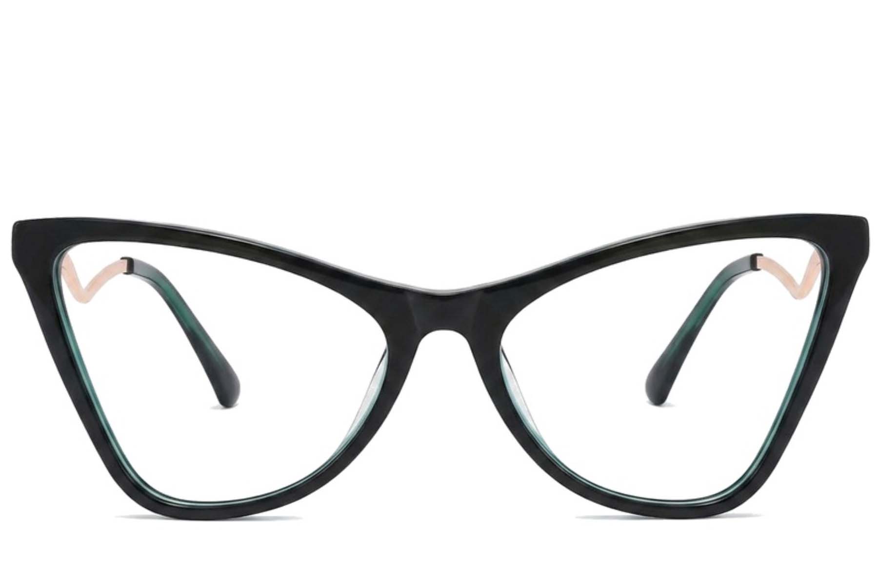 BS2012-2151_Green_Butterfly_Acetate_Glasses_corner-front