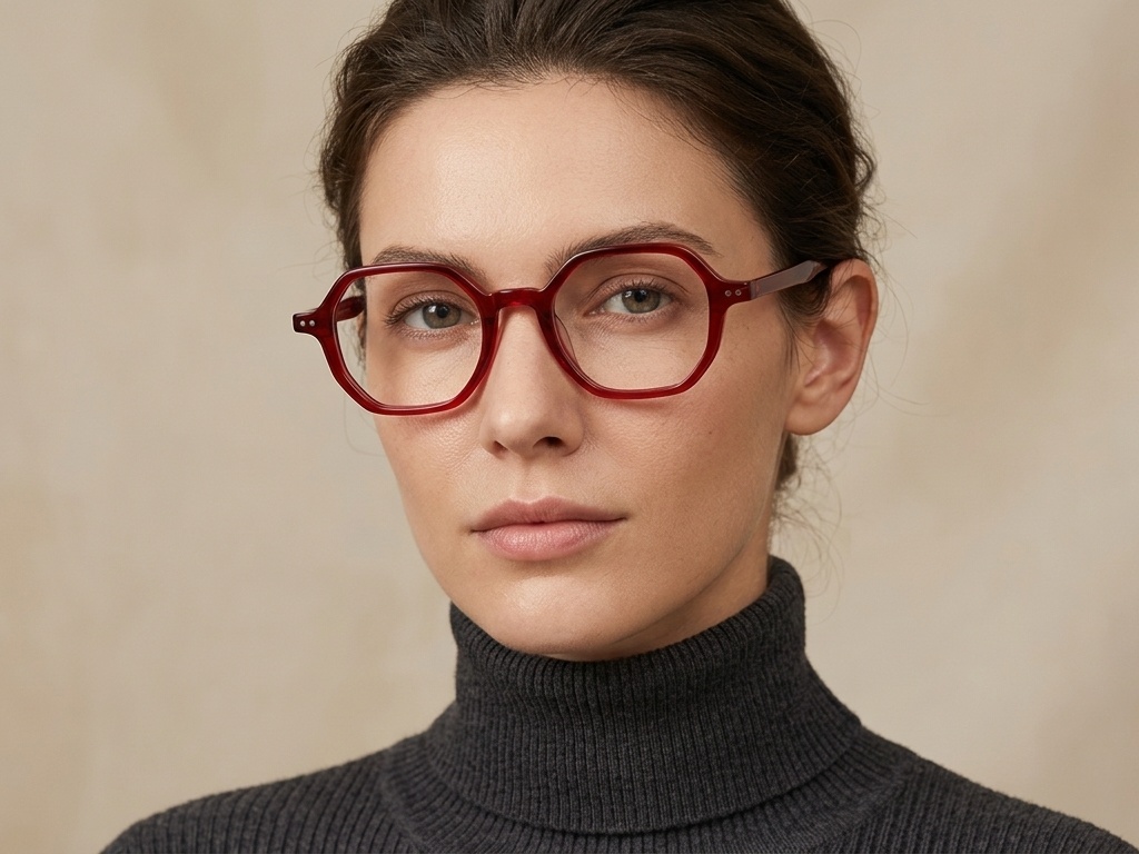 BS2012-2160_Red_Geometric_Acetate_Glasses-tryon_female