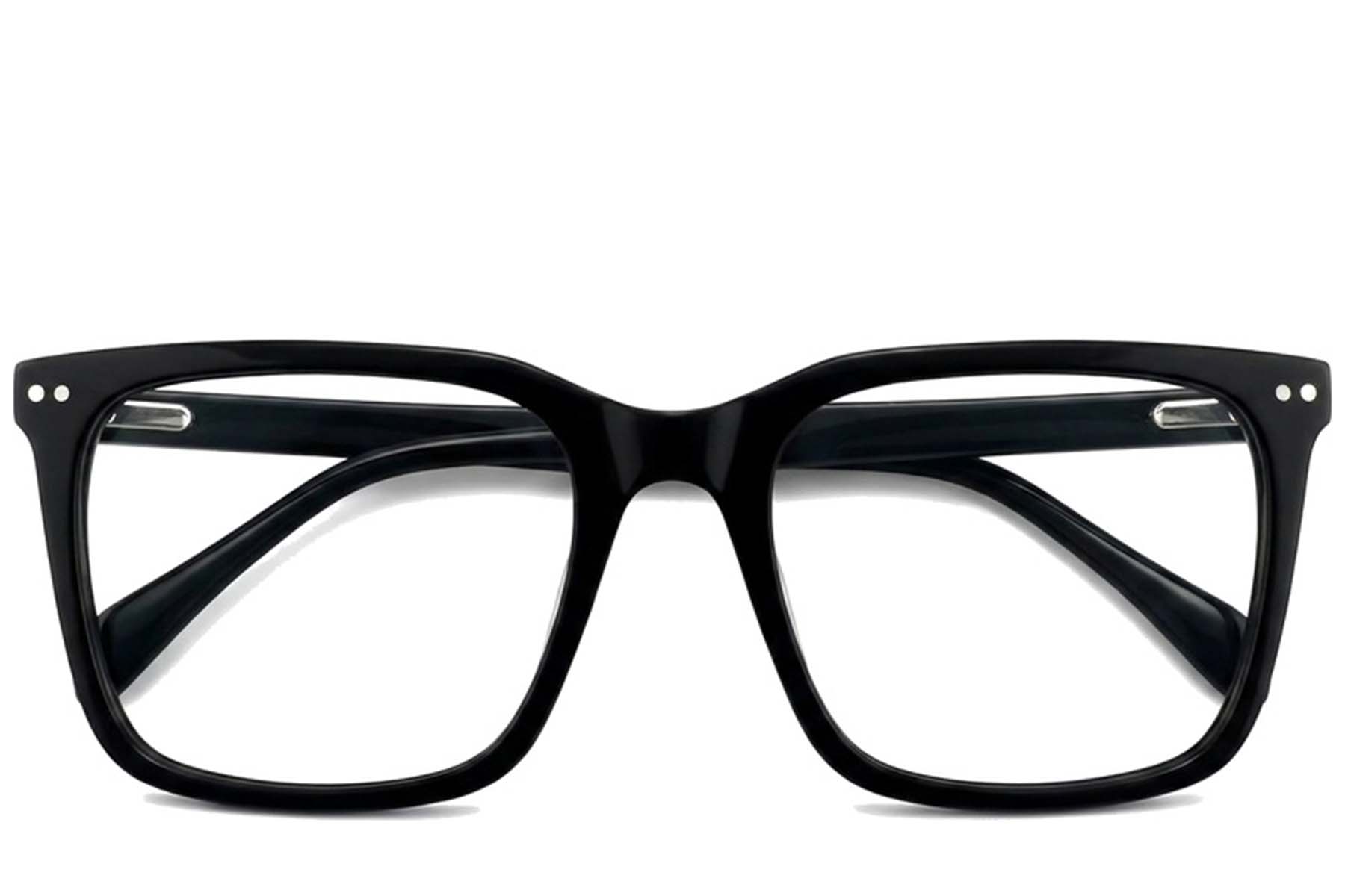 BS2012-2161_Black_Rectangular_Acetate_Glasses_corner-front