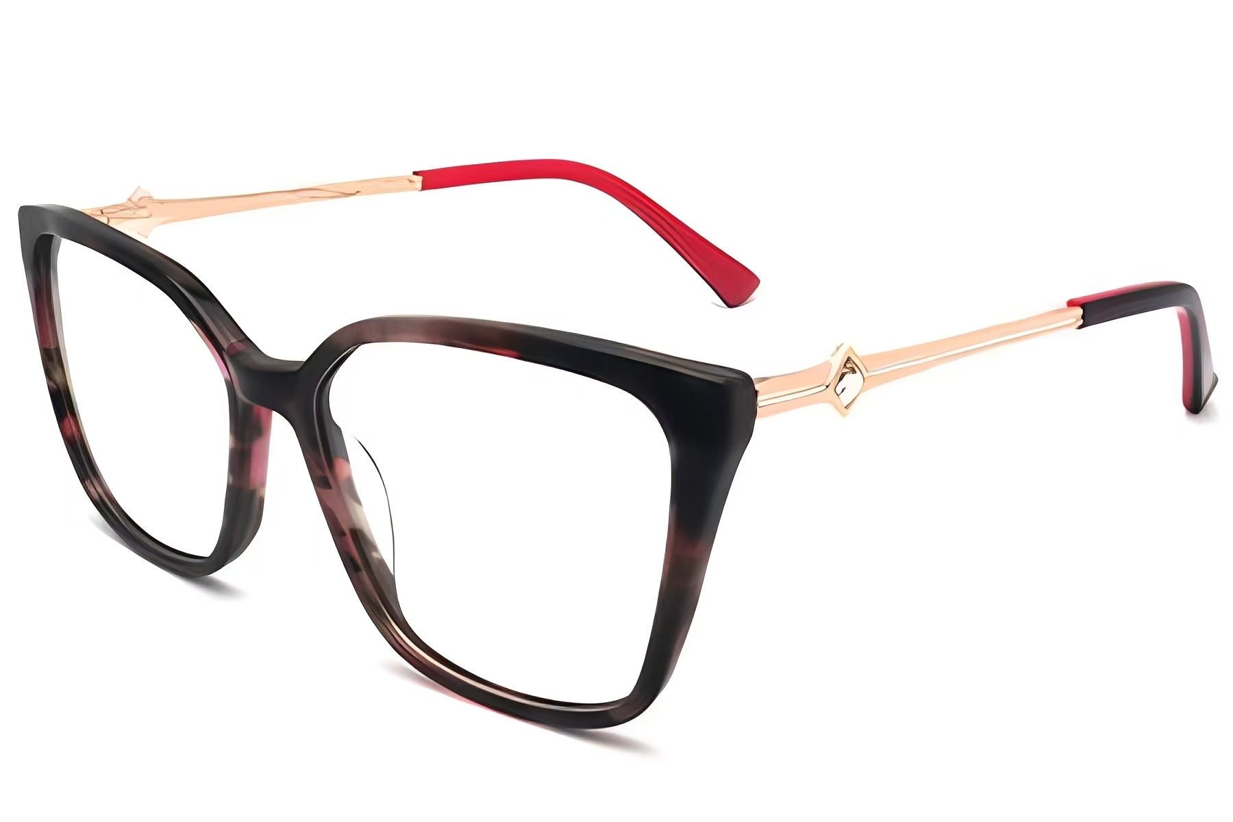 BS2012-2166_Pattern_Rectangular_Acetate_Glasses_corner