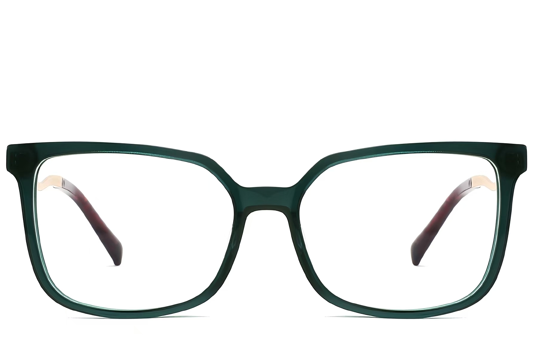 BS2012-2176_Green_Geometric_Acetate_Glasses_front