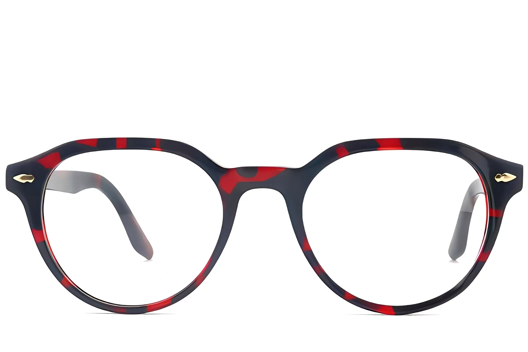 BS2012-2189_Red_Oval_Acetate_Glasses_front