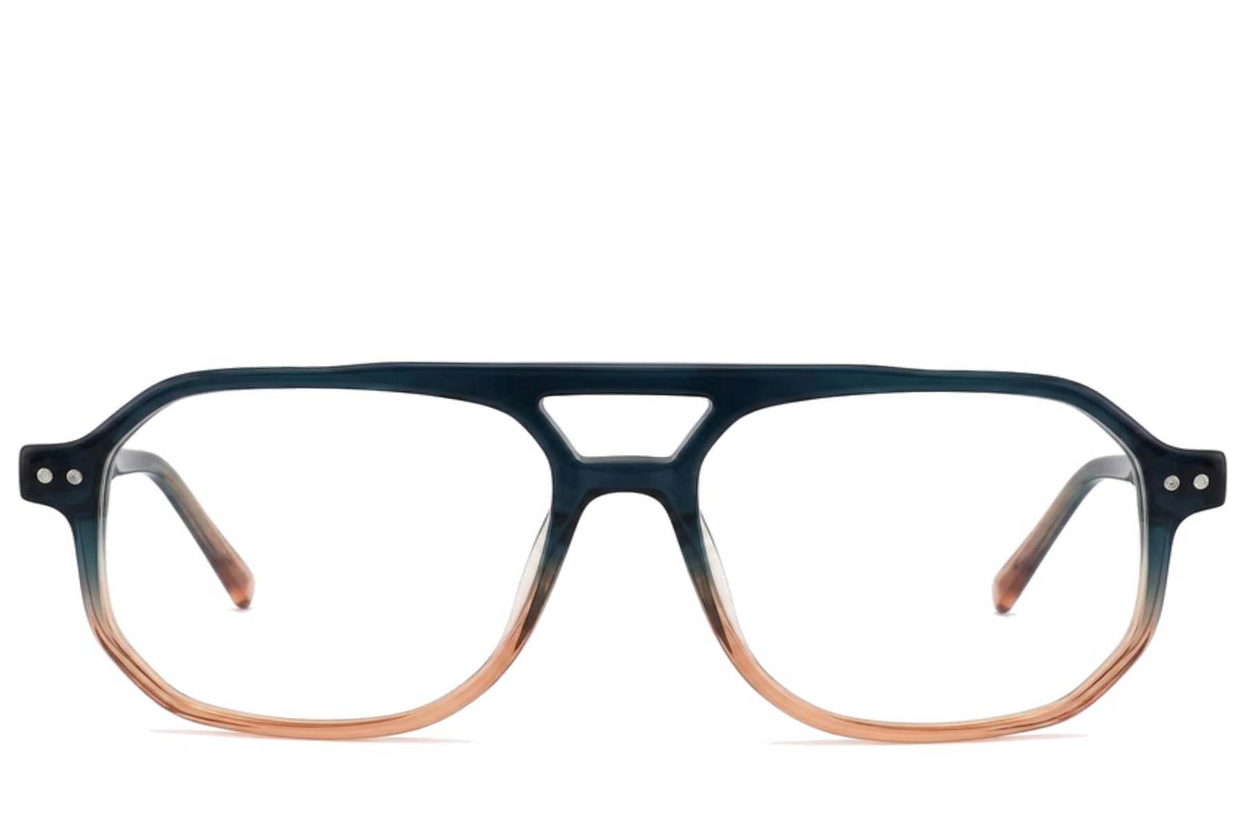 BS2012-2215_Green_Aviator_Acetate_Glasses_corner-front