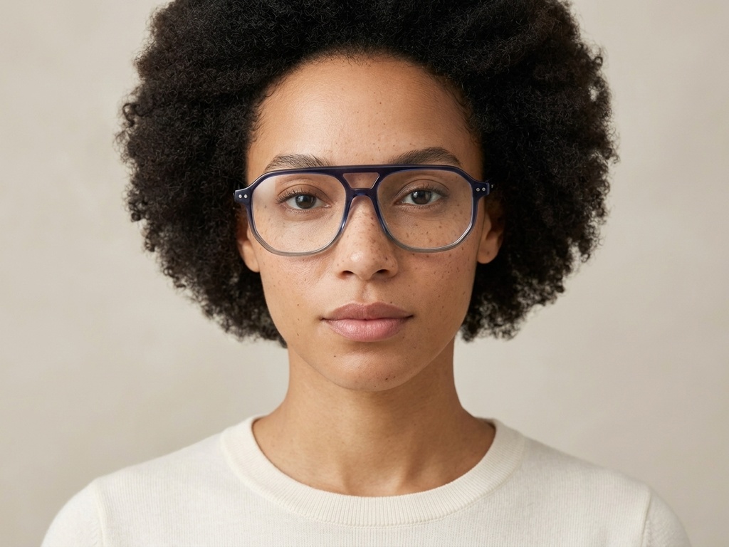 BS2012-2216_Blue_Aviator_Acetate_Glasses-tryon_female