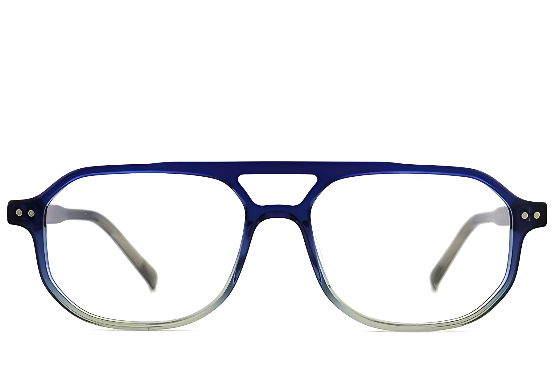 BS2012-2216_Blue_Aviator_Acetate_Glasses_front