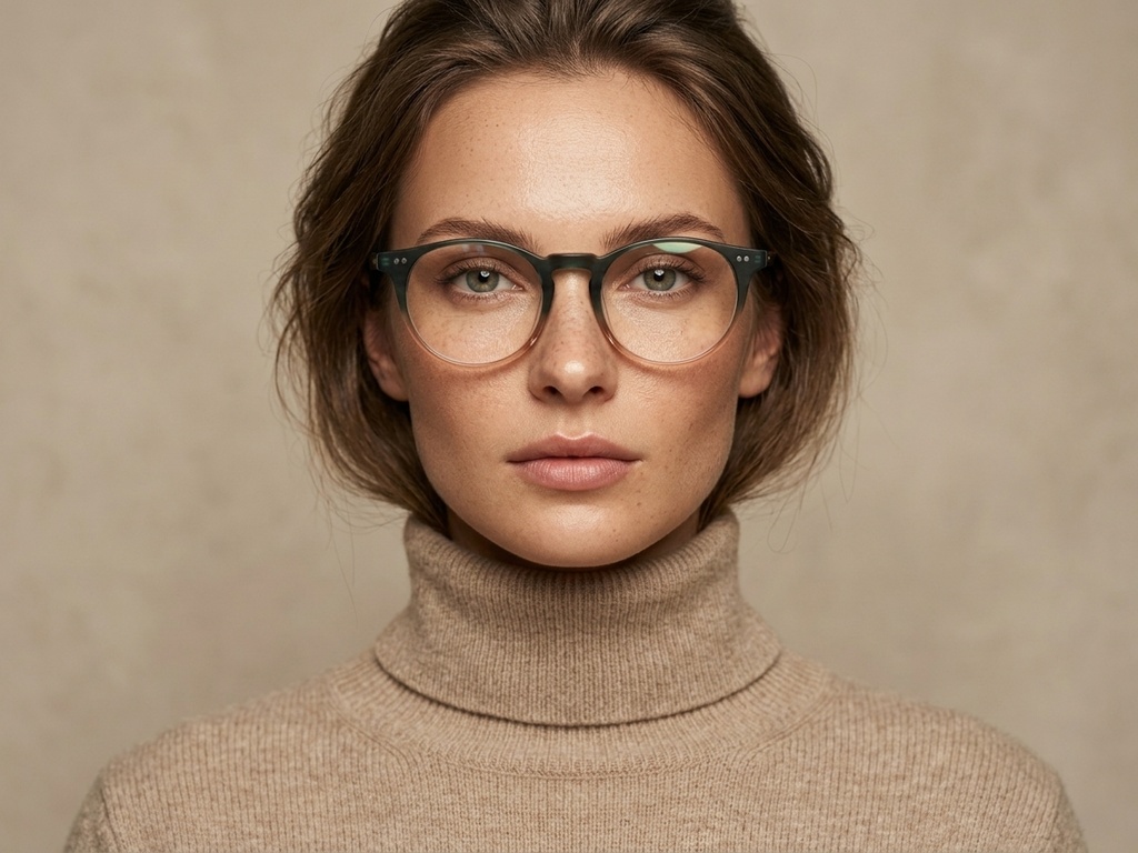 BS2012-2247_Green_Oval_Plastic_Glasses-tryon_female