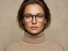 BS2012-2247_Green_Oval_Plastic_Glasses-tryon_female