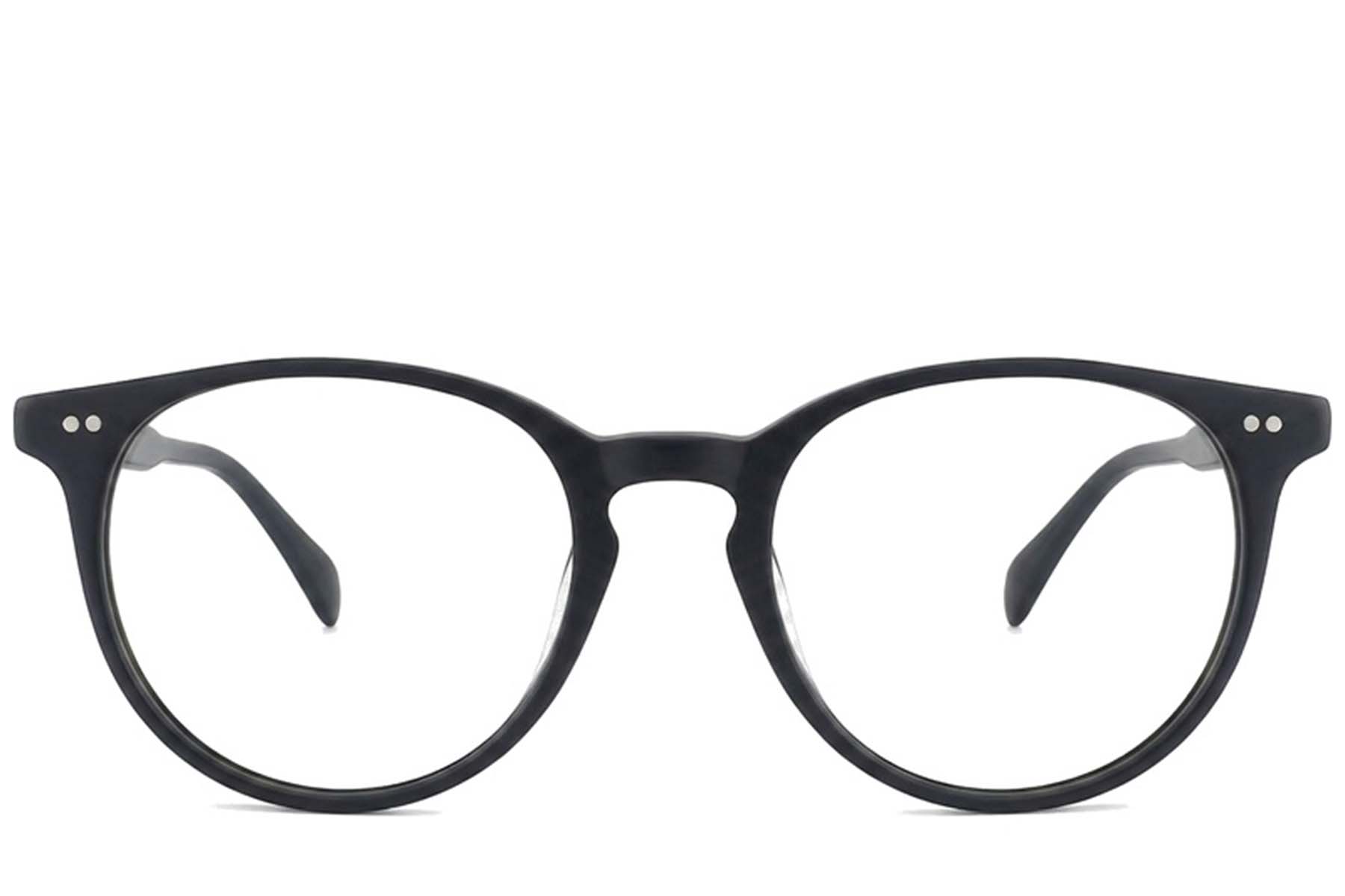 BS2012-2248_Black_Oval_Plastic_Glasses_corner-front