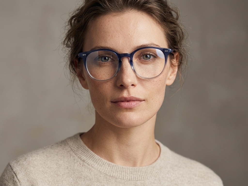 BS2012-2250_Blue_Oval_Plastic_Glasses-tryon_female