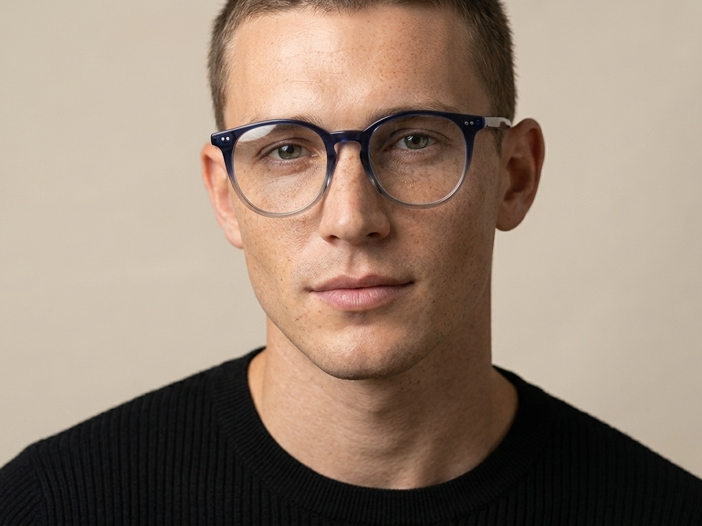 BS2012-2250_Blue_Oval_Plastic_Glasses-tryon_male