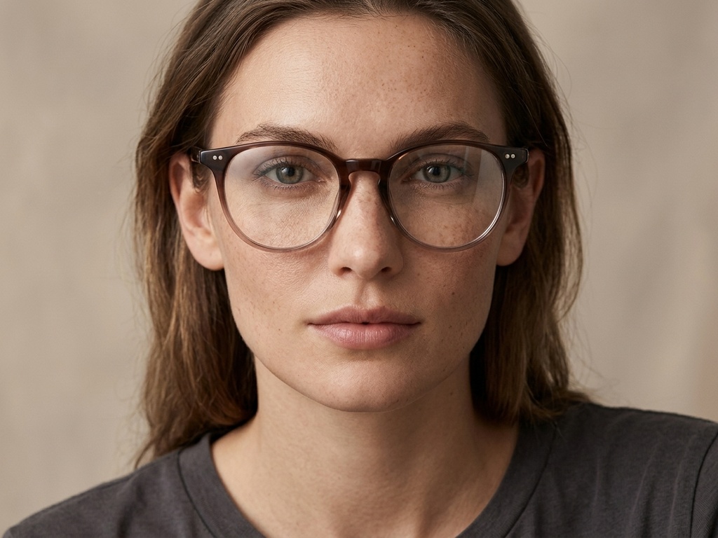 BS2012-2251_Brown_Oval_Plastic_Glasses-tryon_female