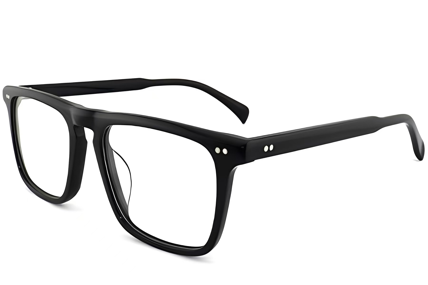 BS2012-2255_Black_Rectangular_Plastic_Glasses_corner