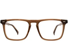 BS2012-2256_Brown_Rectangular_Plastic_Glasses_front