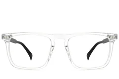 BS2012-2258_Transparent_Rectangular_Plastic_Glasses_corne-front