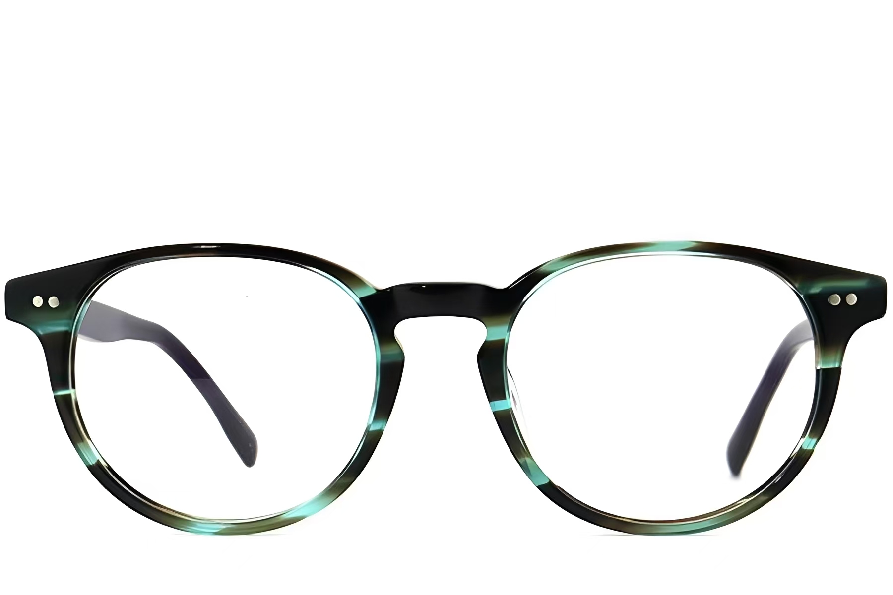 BS2012-2263_Pattern_Oval_Plastic_Glasses_front