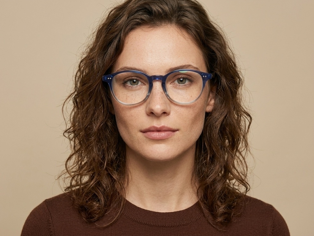 BS2012-2266_Blue_Oval_Plastic_Glasses-tryon_female