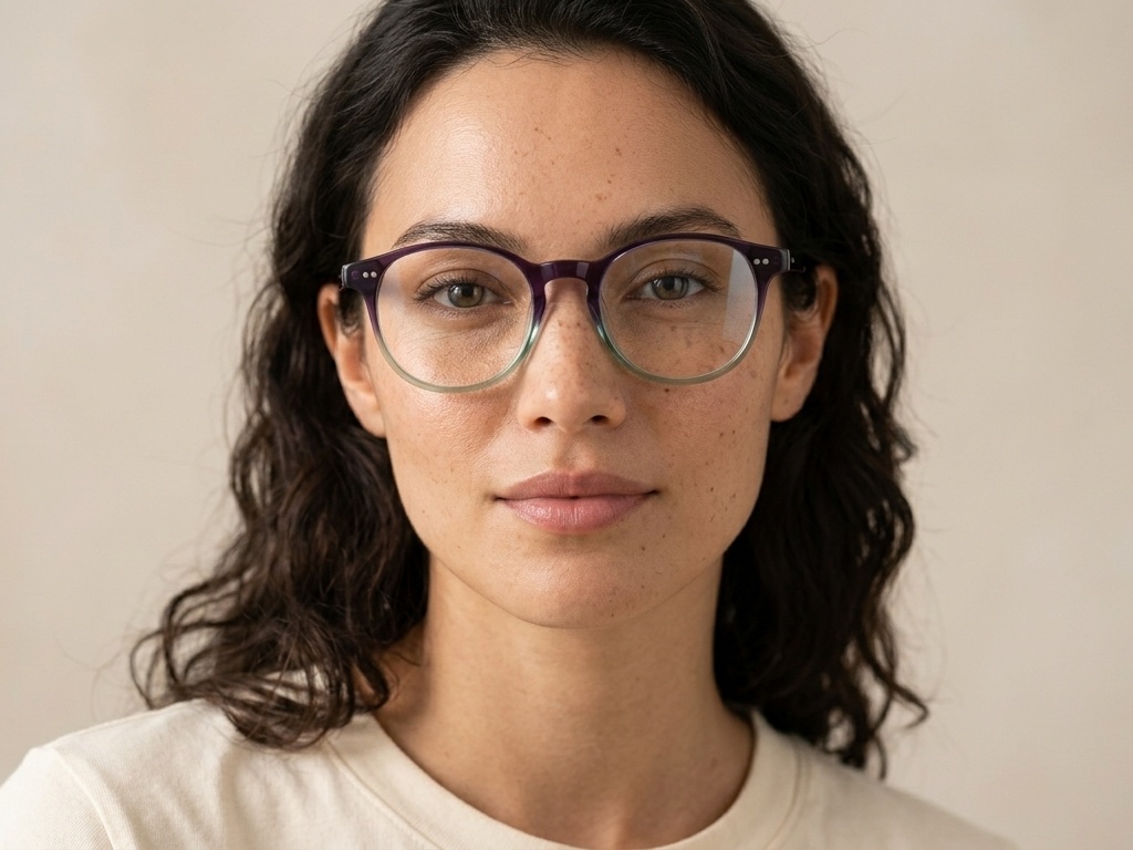 BS2012-2267_Purple_Oval_Plastic_Glasses-tryon_female