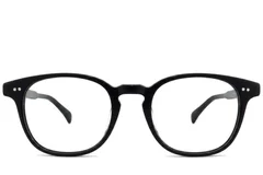 BS2012-2270_Black_Rectangular_Plastic_Glasses_corner-front