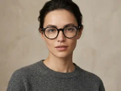 BS2012-2279_Black_Oval_Plastic_Glasses-tryon_female