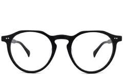 BS2012-2281_Black_Oval_Plastic_Glasses_corner-front