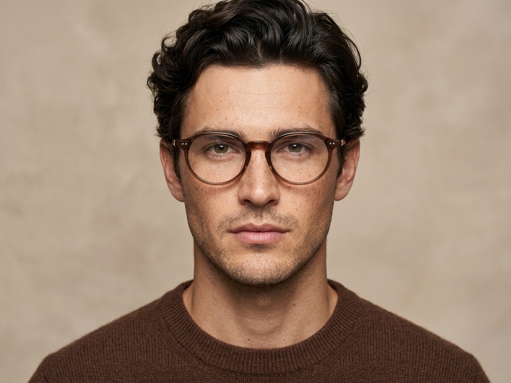 BS2012-2288_Brown_Oval_Plastic_Glasses-tryon_male
