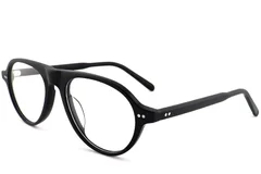 BS2012-2291_Black_Aviator_Plastic_Glasses_corner
