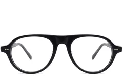 BS2012-2292_Grey_Aviator_Plastic_Glasses_corner-front