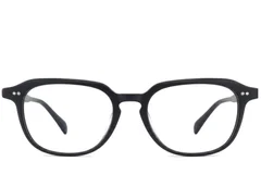 BS2012-2296_Black_Rectangular_Plastic_Glasses_corner-front