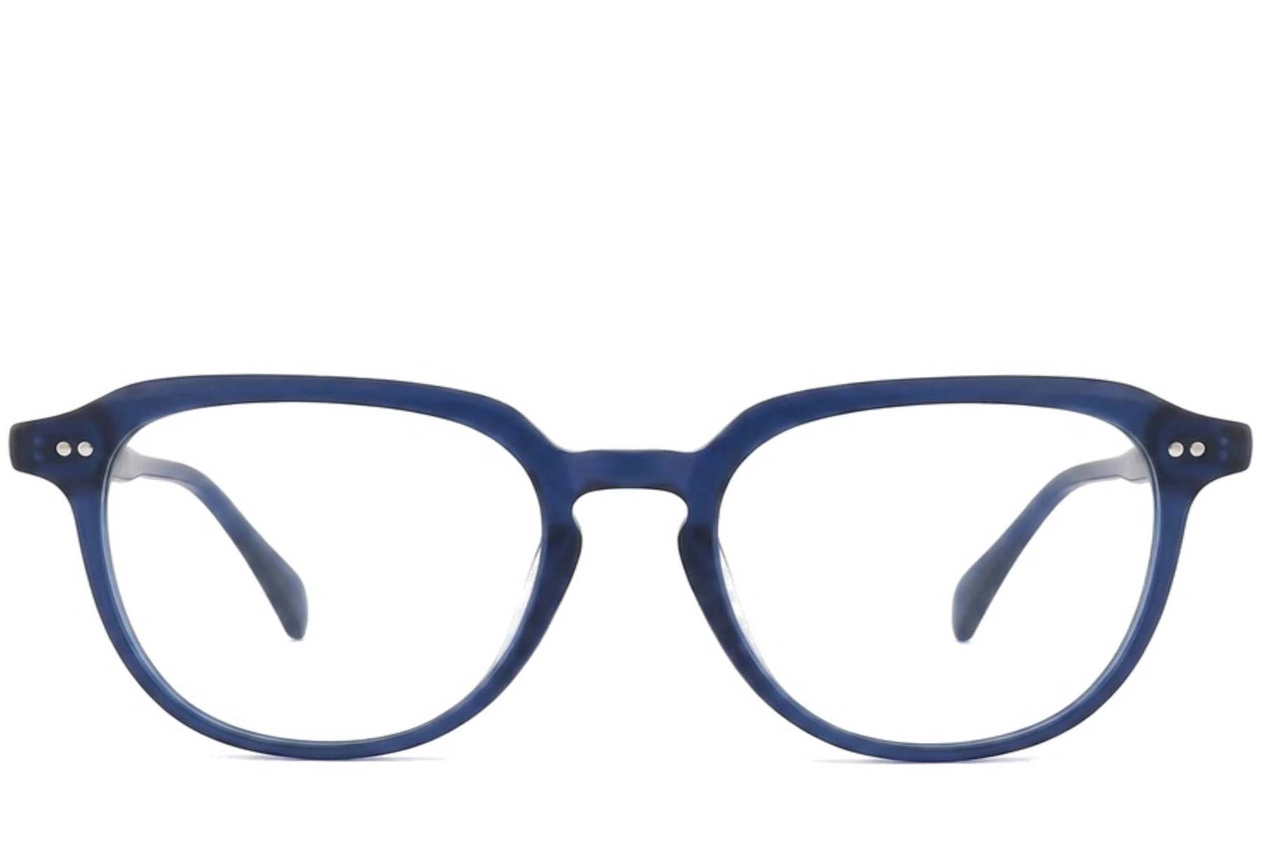 BS2012-2298_Blue_Rectangular_Plastic_Glasses_corner-front