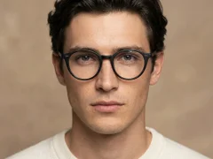 BS2012-2300_Black_Oval_Plastic_Glasses-tryon_male
