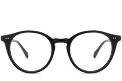 BS2012-2300_Black_Oval_Plastic_Glasses_corner-front