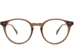 BS2012-2302_Brown_Oval_Plastic_Glasses_corner-front