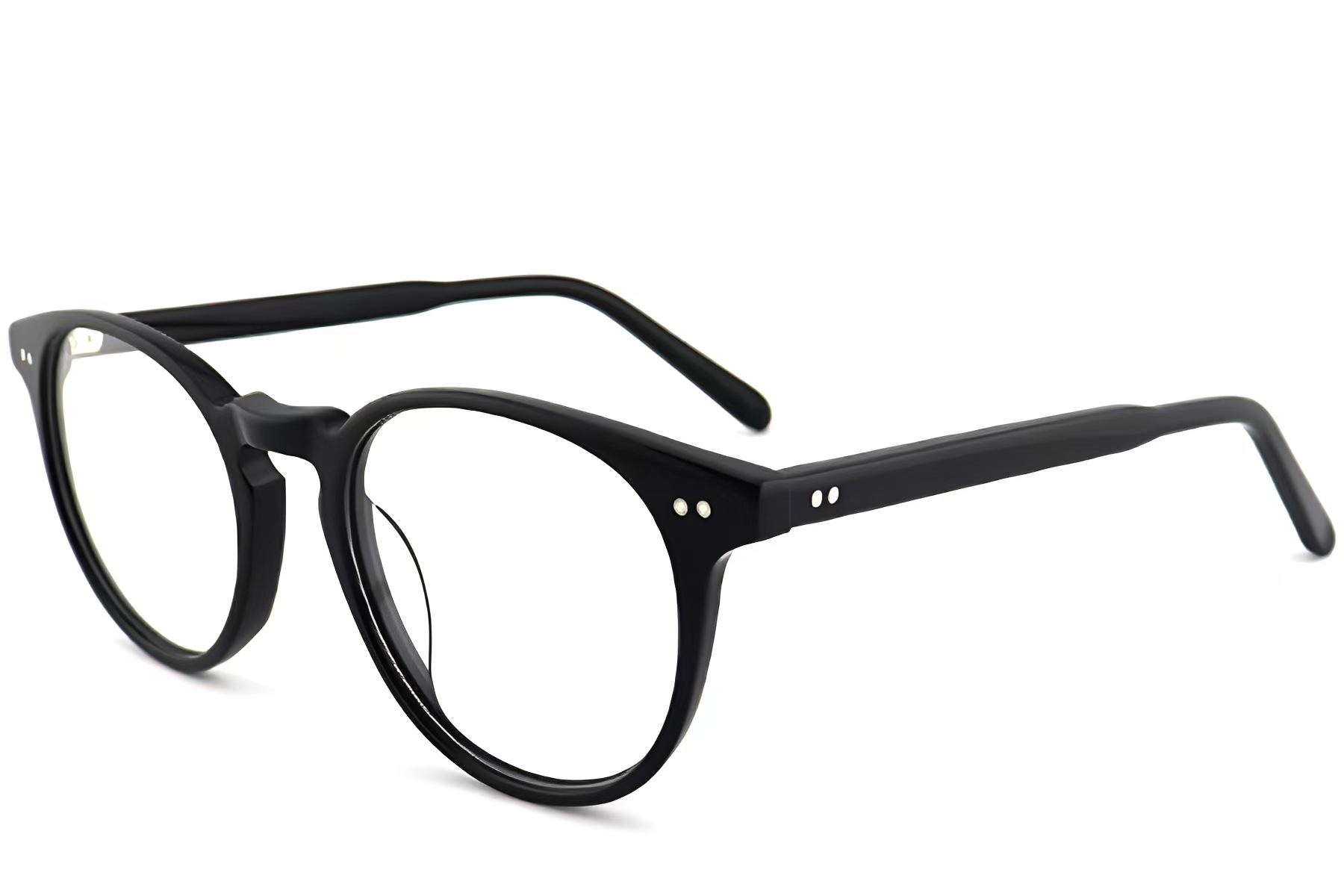 BS2012-2305_Black_Oval_Plastic_Glasses_corner