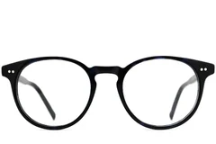 BS2012-2305_Black_Oval_Plastic_Glasses_front
